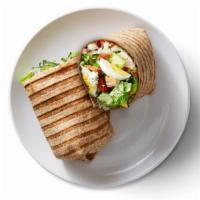 Classic Cobb Wrap · Grilled chicken, avocado, All-Natural smoked bacon, cage free egg, blue cheese, grape tomato...