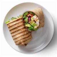 Customer Craft Wrap · Craft a wrap any way you like it. Base + 4 choppings. (330-440 cals)