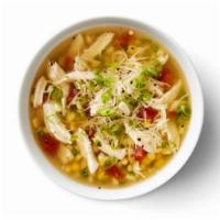 Mexican Chicken Soup · (130 cals)