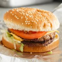 Double Cheese Burger · halal. lettuce, tomato, mayo, ketchup, pickles.