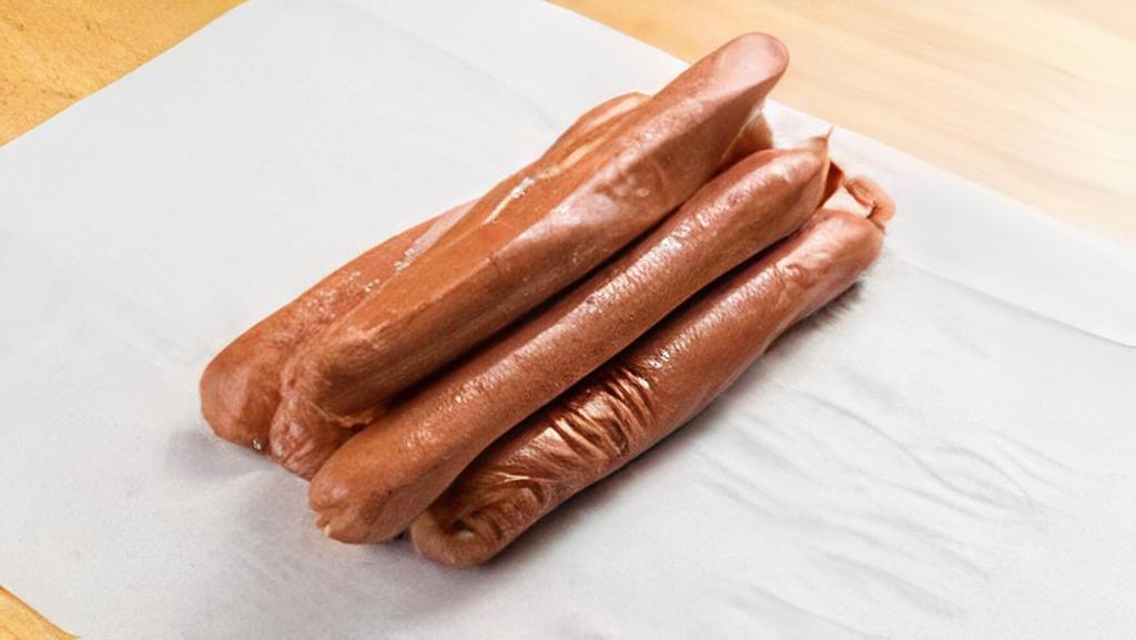 New York Hot Dogs By The Pound · PACKAGE DETAILS
- This package includes your choice of 2-6 lbs. of New York Hot Dogs
- Each pound typically includes 6-7 hot dogs
