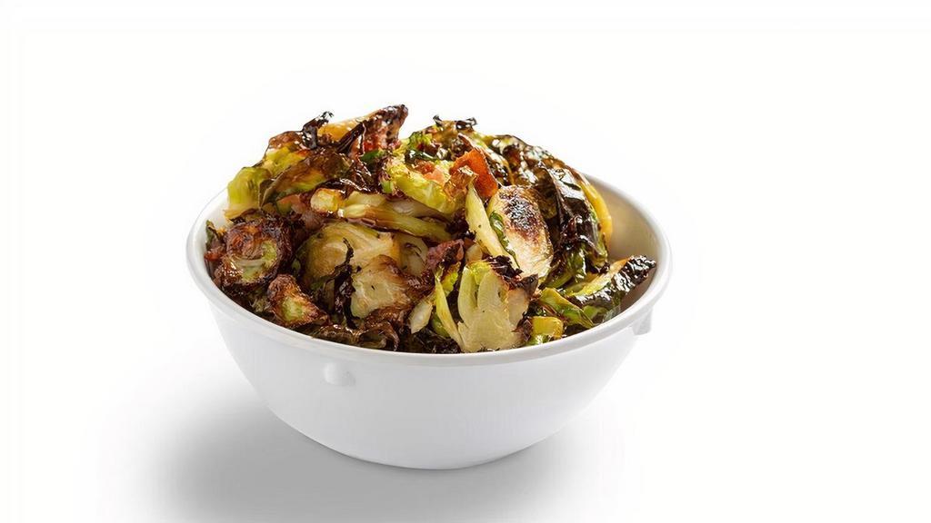 Maple Bacon Brussels Sprouts · Maple bacon brussels sprouts.