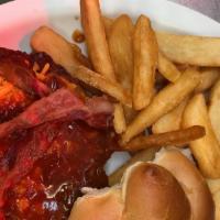 Cowboy Bbq Chicken Sandwich · Fresh chargrilled chicken breast with bacon and BBQ sauce