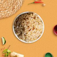Brown Stack · Get a side of organic brown rice.
