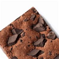Honduran Chocolate Brownie · Baked with cage-free eggs, sustainable chocolates and ingredients free of gmo’s and artifici...