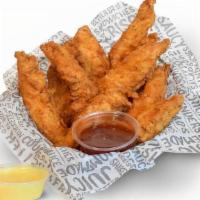 10 Crispy Tenders · Crispy tenders with choice of signature sauces. Hand breaded tenders. Short for tenderloins....