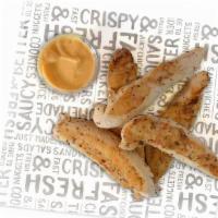 5 Grilled Tenders · Grilled tenders with choice of signature sauces. Short for tenderloins. Not strips. Not fing...