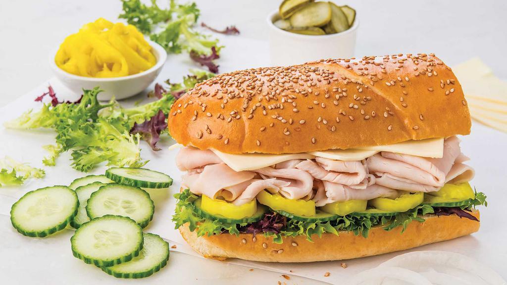 Create Your Own Sub · Include all your favorites as you choose your bread, condiments, toppings, protein, and cheese.