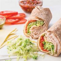 Create Your Own Wrap · Choose your wrap, condiments, toppings, protein, and cheese.