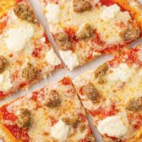 Lasagna Veggie Crust Pizza · Our 10' veggie crust, made with no gluten-containing ingredients and cauliflower as the #1 i...