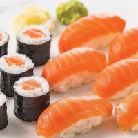 King Salmon Combo · This customer favorite features our buttery, velvety Alpine Salmon Nigiri (6-pc) and a class...