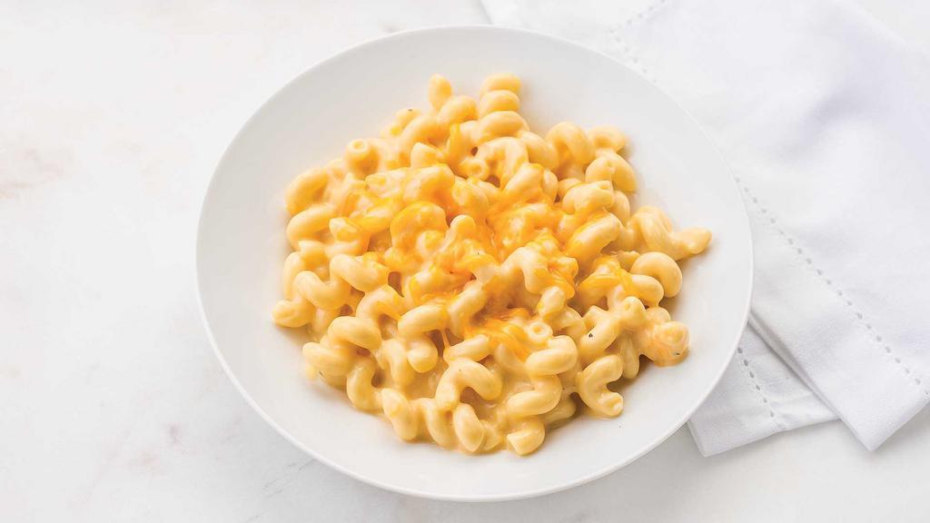 Macaroni & Cheese · Served hot, tender cavatappi pasta comes in our creamy homestyle cheese sauce.