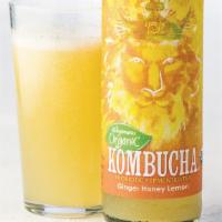 Wegmans Organic Ginger Honey Lemon Kombucha · 12 oz