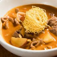 Massaman Curry (Lunch) · Mild spicy. With potato, peanut and onion.