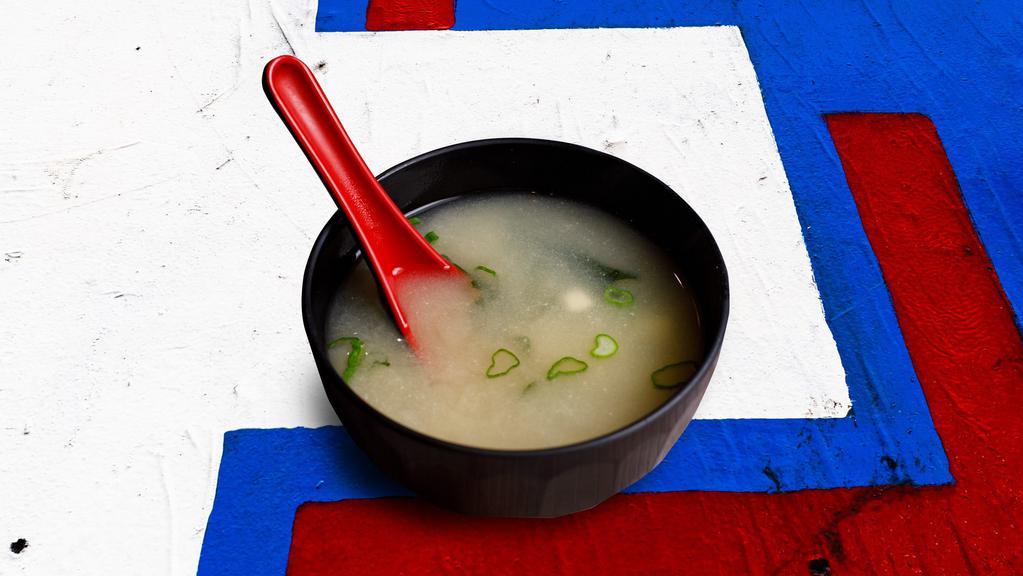 Bangin' Miso Soup · Traditional Japanese soup made with fresh miso