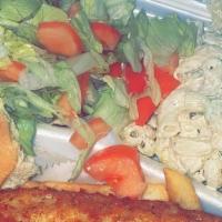Fish Fry Friday Special · Macaroni salad, French fries  and toss salas