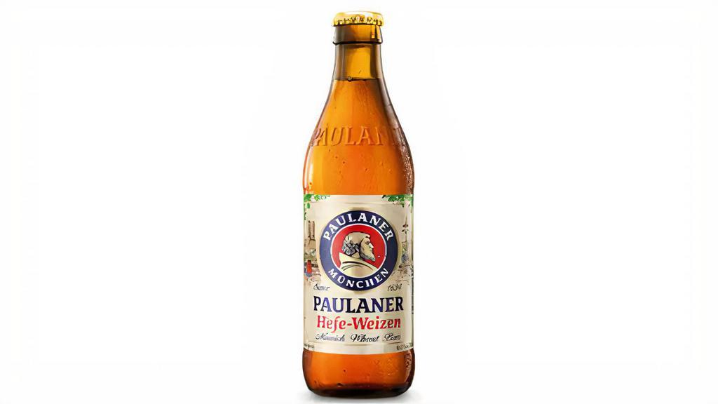 Paulaner Hefe-Weizen · German Witbier (5.5%) Must be 21+ to Purchase.