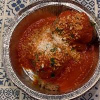Side Sicilian Meatballs · Sicilian Meatballs