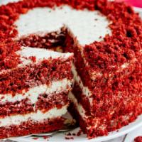 Red Velvet Cake · Rich, creamy & delicious Red velvet cake!