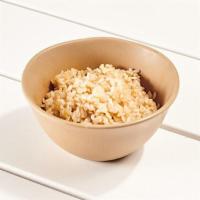 Steamed Brown Rice · steamed and salted