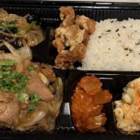 Hawaiian Chicken Bento Box · 