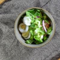 Cobb Salad · Gluten-free. Turkey breast, crisp bacon, crumbled bleu cheese and hard-boiled egg over lettu...