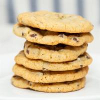 6 Chocolate Chip Cookies · These cookies are packed with semi-sweet chocolate chips, premium unsalted butter, organic b...