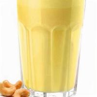 Golden Mylk · Almond Milk, Cashew, Coconut Oil, Dates, Turmeric, Ginger, Black Pepper & Dash of Sea Salt