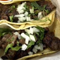 Grilled Steak Taco · Add Guacamole for an additional price.
