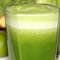 Green · Pineapple, cucumber, lime, ginger and celery.