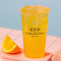 Orange Lemon Green Tea · Green tea with Fresh Orange and lemon juice