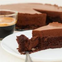 Chocolate Fudge Layer Cake · A creamy layered chocolate fudge cake.