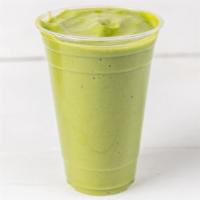 3-Green Mountain · Spinach, Banana, Mango, Apple Juice & Honey.