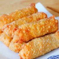 Egg Roll · contain with pork and vegetable