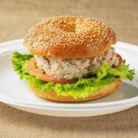 Tuna Salad Sandwich · Recommended. Available on a bagel, wrap, roll, croissant or bread.