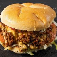 Make Your Chopped Cheese Sandwich · Ground beef with American cheese, lettuce, tomatoes ketchup and mayonnaise.