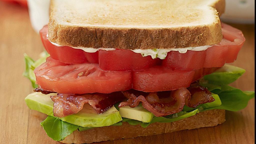 Blt · Your choice of bacon with lettuce, tomatoes and mayonnaise.