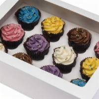 Dozen Cupcakes · 1 dozen fresh baked cupcakes. Flavor selection is based upon availability. Check the box nex...