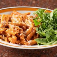Pasta Mediterranean · Classic tomato based sauce served with fresh reggiano cheese.
