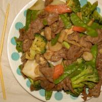 84 Beef With Mixed Vegetables · 