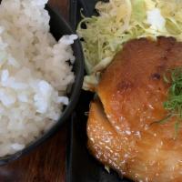 Miso Butterfish Combo · One 1 choice plus miso butterfish