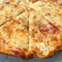 Margherita Pizza · Mozzarella cheese marinara sauce