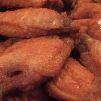 20 Wings · Served with carrots, celery and blue cheese or ranch.
