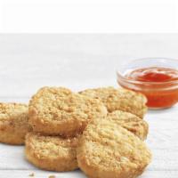 No Chicken Nuggets 8 Pcs (Vegan) · Our Plant based nuggets served with Vegan Dip