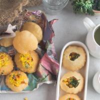 Gol Gappe · Vegan. A very famous street food also known as Pani Poori.