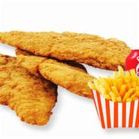 3 Pc Chicken Tenders · WITH 1 SIDE AND CAN SODA