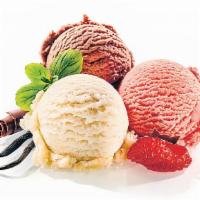 Ice Cream - Pint · Flavors - Vanilla, Chocolate, Strawberry, Strawberry Banana, Cookies & Cream, Pistachio