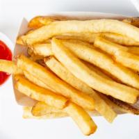 Homemade Fries · Ketchup on the side!