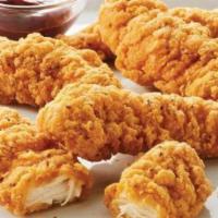 Chicken Fingers (5Pc) · 5 Pieces. Served With BBQ Sauce Or Honey Mustard. Add French Fries For An Additional Charge.