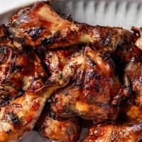 Bbq Chicken · with rice and side banchans